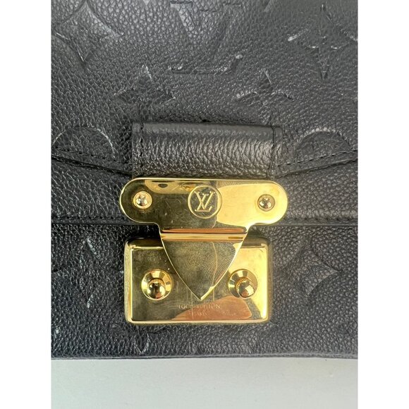 Louis Vuitton Marceau NM Black Empriente Leather Shoulder Bag - Picture 9 of 10